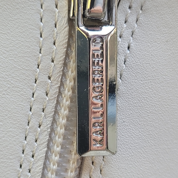 Karl Lagerfeld Pixie Embellished Moto Boots 6.5 - Picture 6 of 10